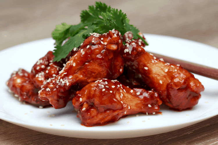 Ninja Foodi Korean Style Chicken Wings 