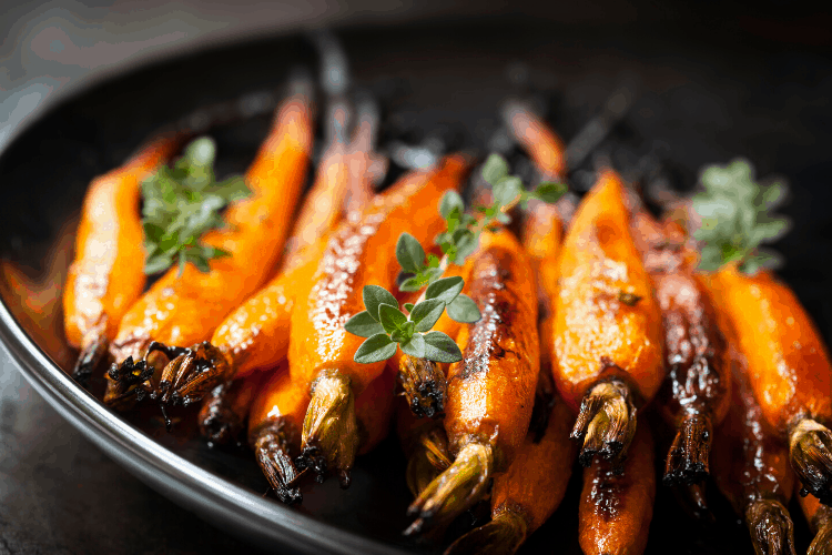 Ninja Foodi Honey Glazed Carrots