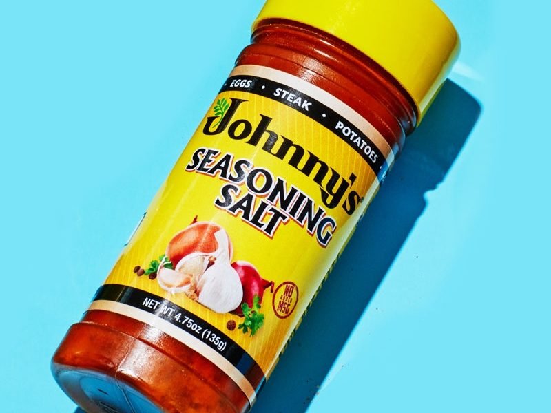 johnny's seasoned salt goes well with everything. everything.