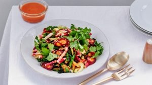 this 4 ingredient kimchi vinaigrette can do it all