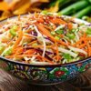 syrup elevates coleslaw flavors