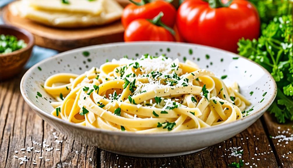 alfredo sauce pasta dishes