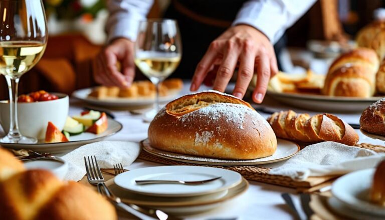 bread etiquette at parties