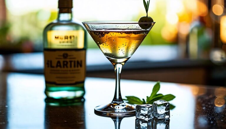 dirty martini with gin