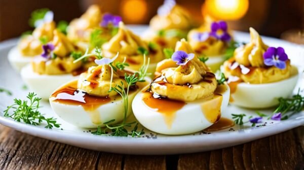 elevated twist on eggs