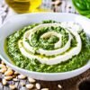 flavorful feta pesto cheese blend