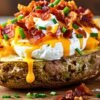 gourmet baked potato toppings