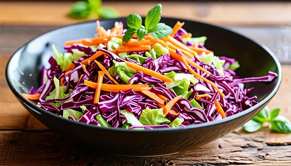 sweet and tangy slaw