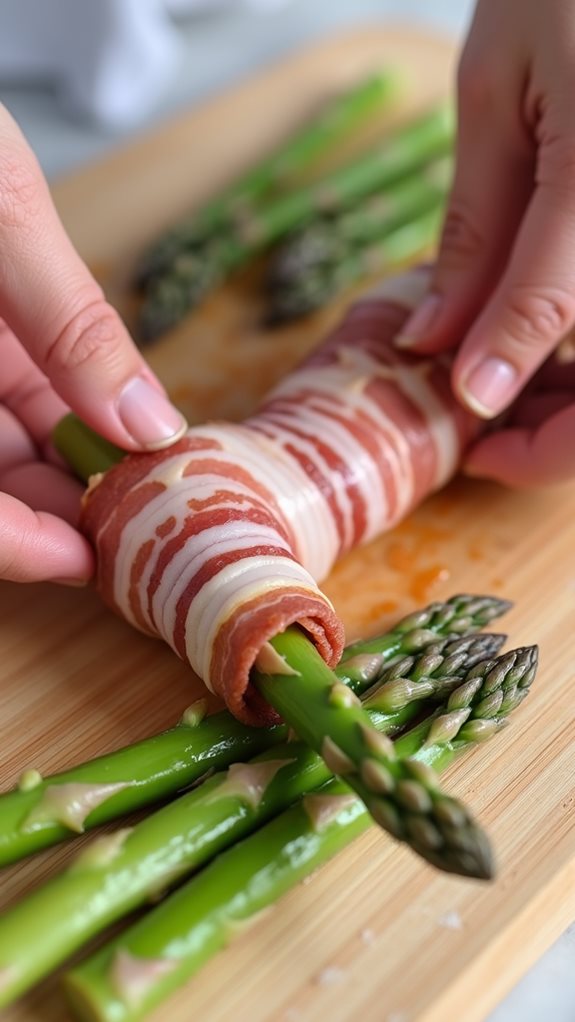 bacon wrapped asparagus spears recipe