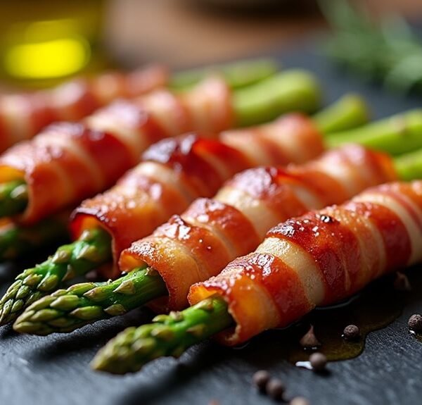 crispy bacon asparagus bites