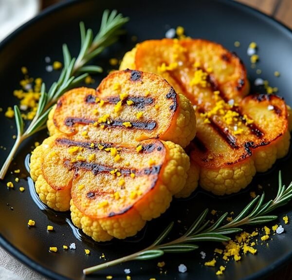 crispy cauliflower steaks recipe