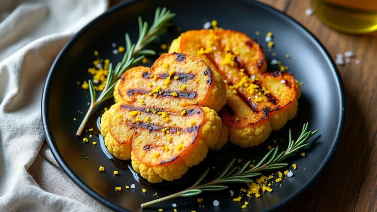 crispy cauliflower steaks recipe