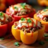 delicious stuffed peppers recipe