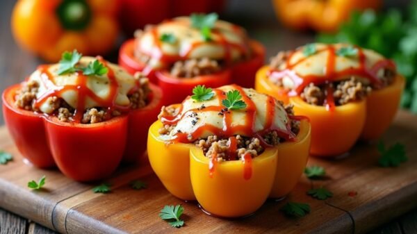 delicious stuffed peppers recipe