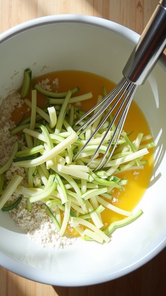 mix ingredients in bowl