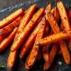 spicy air fryer sweet potato fries