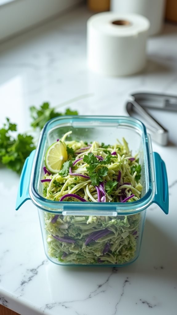 store leftovers safely in fridge