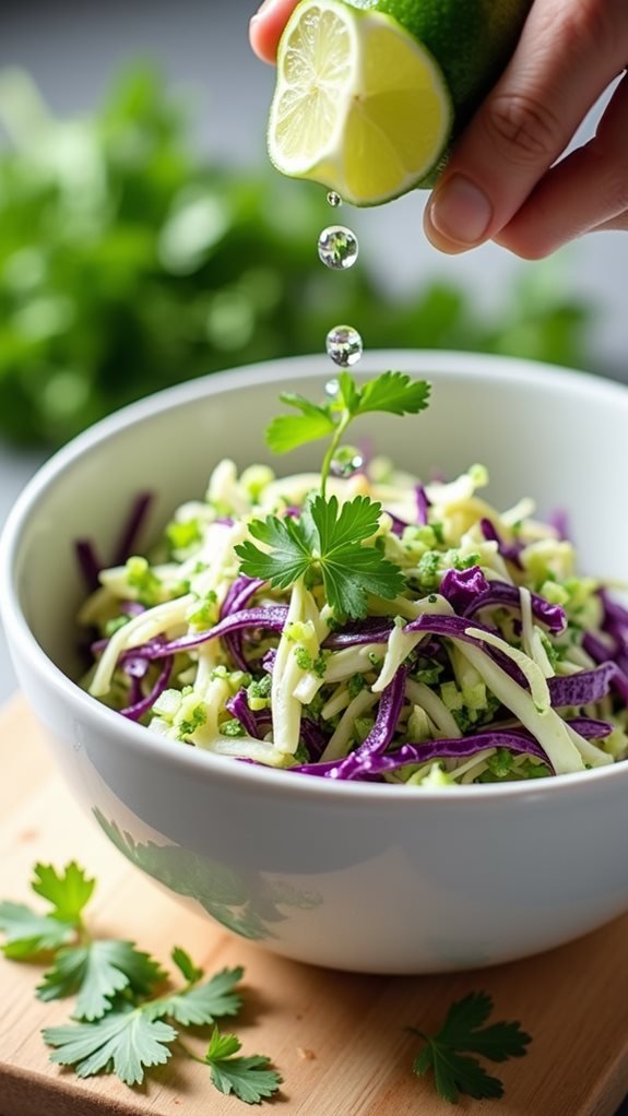 zesty herb citrus slaw