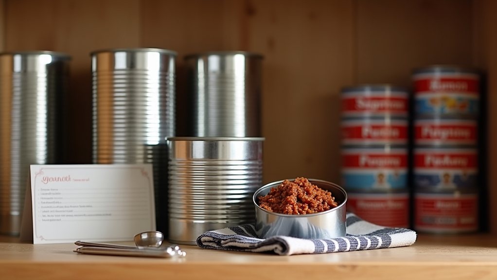 canned staple for meat