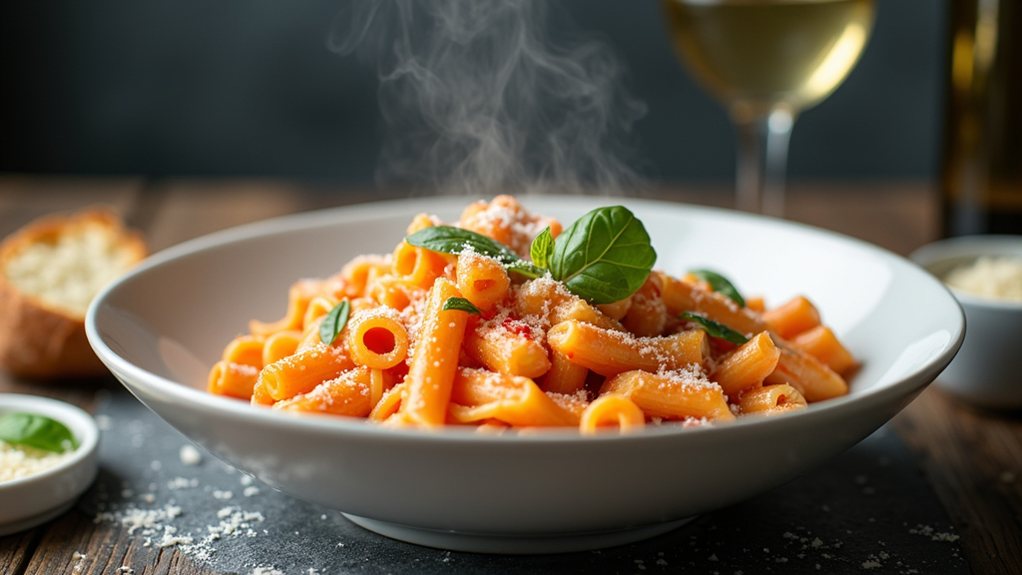 irresistible vodka pasta dish